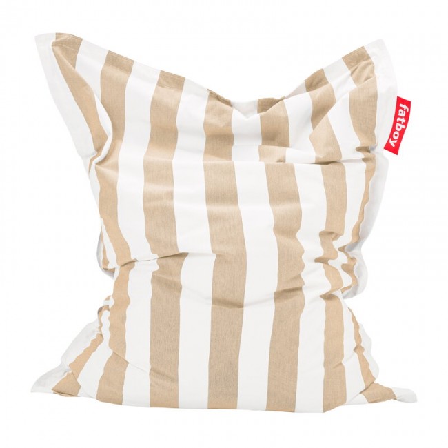 FATBOY 오리지널 아웃도어 bean bag 스트라이프 sandy beige Fatboy Original Outdoor bean bag  stripe sandy beige 03570