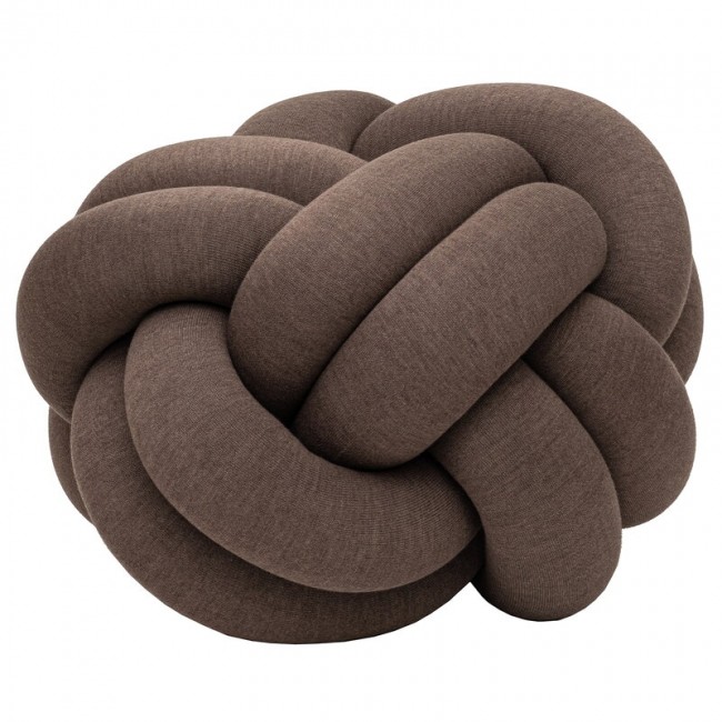 DESIGN HOUSE STOCKHOLM 디자인 하우스 스톡홀름 Knot 쿠션 XL brown DHS2682-0613