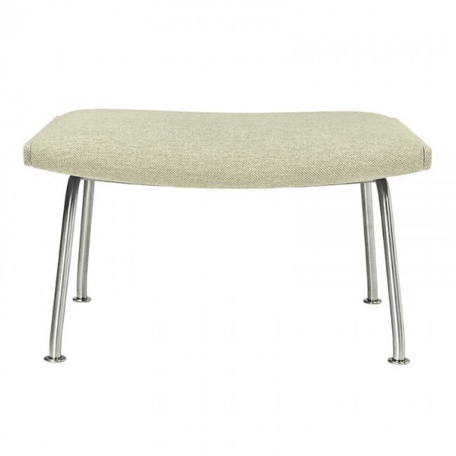 CARL HANSEN & SOEN 칼한센앤선 CH446 Wing FOOT스톨 스테인리스 스틸 - beige CHS-CH446-SS-HR-MODE014