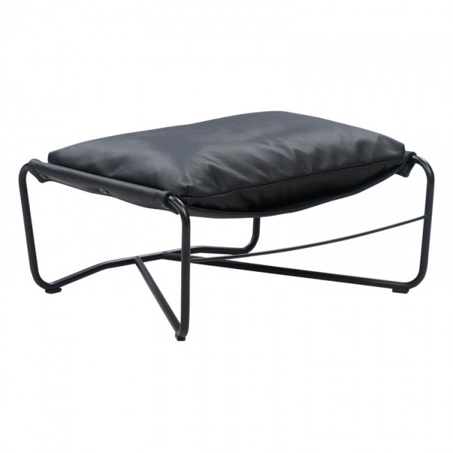Interface Bug ottoman 블랙 leather Moderno IF-BUG-OTTOMAN-MODERNO-BLACK