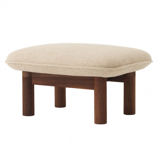 MENU Brasilia 오토만 월넛 - Boucle 02 MENU Brasilia ottoman  walnut - Boucle 02 03459