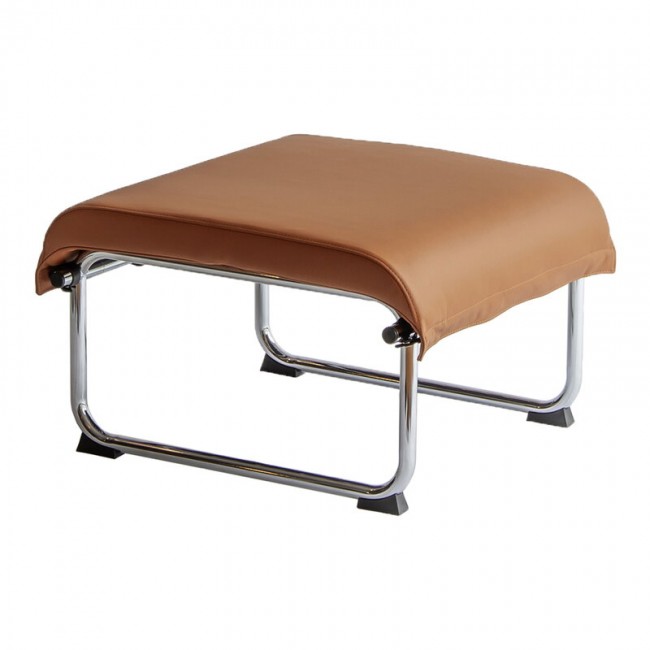 Yrjoe Kukkapuro Remmi ottoman 크롬 - 코냑 leather MOD-38YRKUREKRNRU