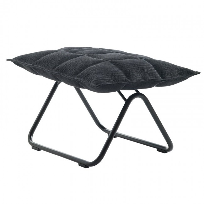 Woodnotes K ottoman narrow 매트 블랙 tubular WN46013-25699-MATTAMUSTA