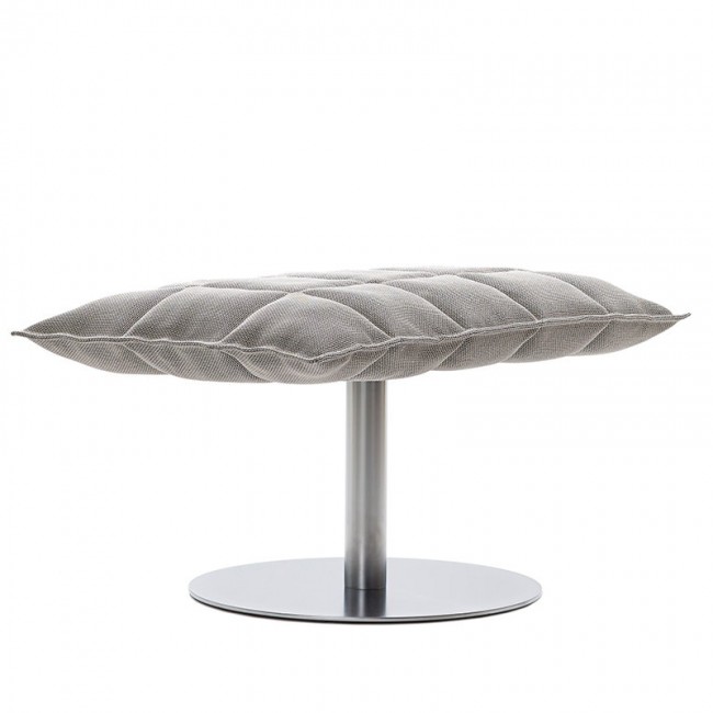 Woodnotes K ottoman wide base 접시 STONE/블랙 WN46015-256159