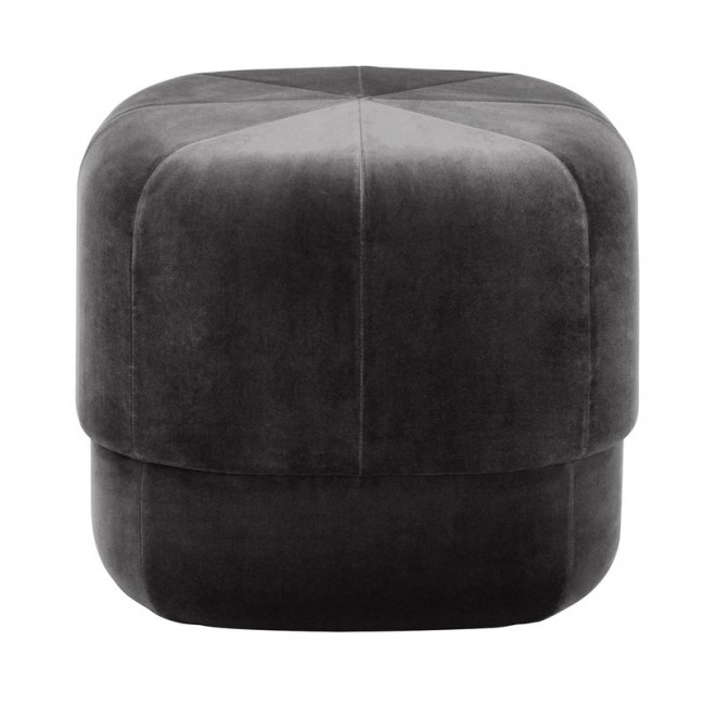 NORMANN COPENHAGEN 노만코펜하겐 Circus pouf small grey velour NC601070