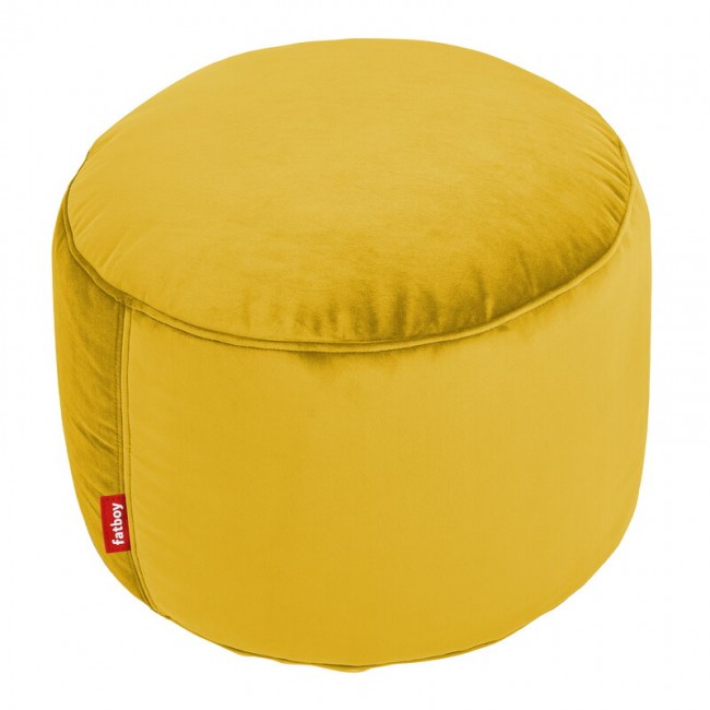 FATBOY Point 벨벳 Recycled 푸프 골드 honey Fatboy Point Velvet Recycled pouf  gold honey 03358