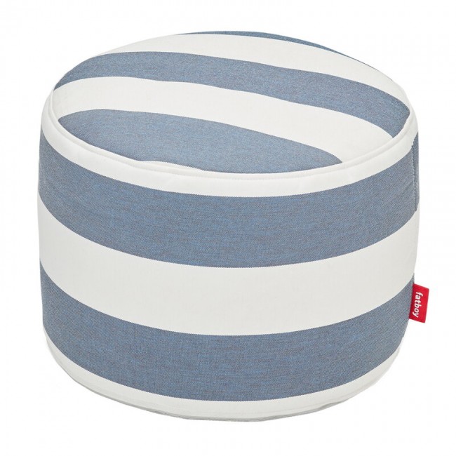 FATBOY Point 아웃도어 푸프 스트라이프 ocean 블루 Fatboy Point Outdoor pouf  stripe ocean blue 03335