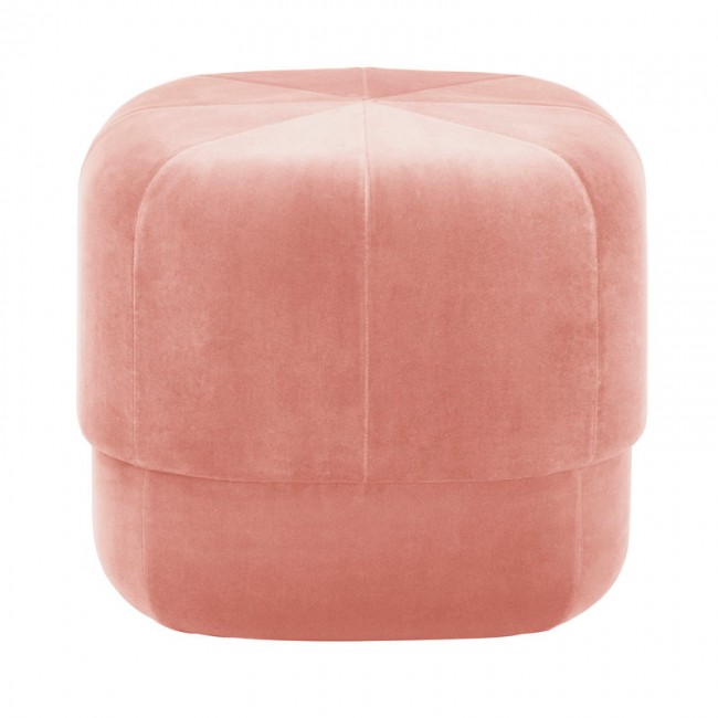 NORMANN COPENHAGEN 노만코펜하겐 Circus pouf small blush velour NC601071