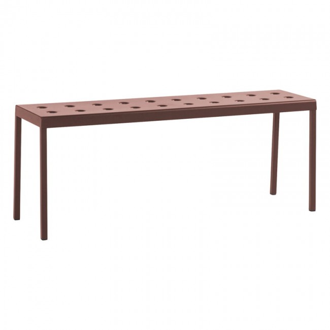 HAY 헤이 Balcony bench 119 5 cm iron red HA943971-130