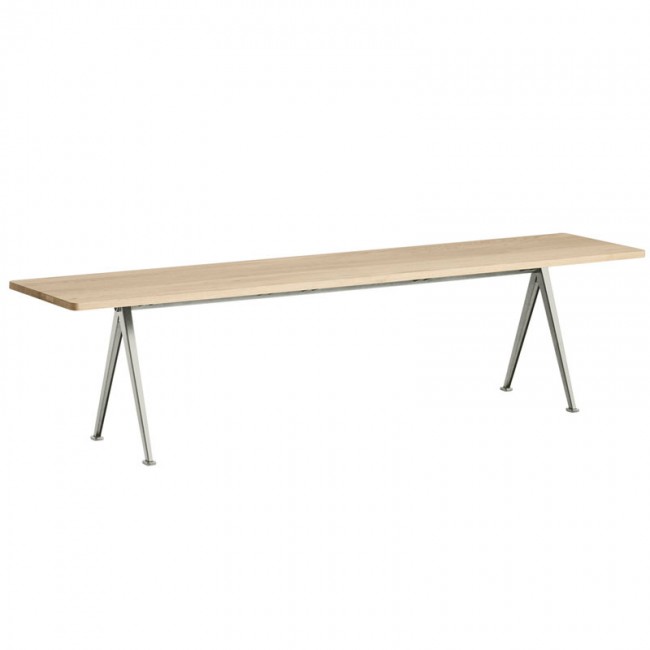 HAY 헤이 Pyrami_d bench 12 beige - 매트 래커 oak HA195789-ML