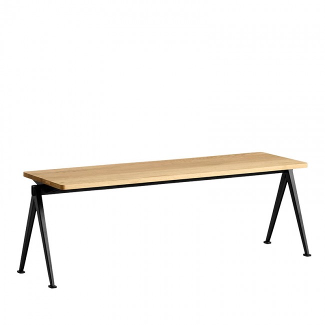 HAY 헤이 Pyrami_d bench 11 블랙 - 래커 oak HA195765-CL