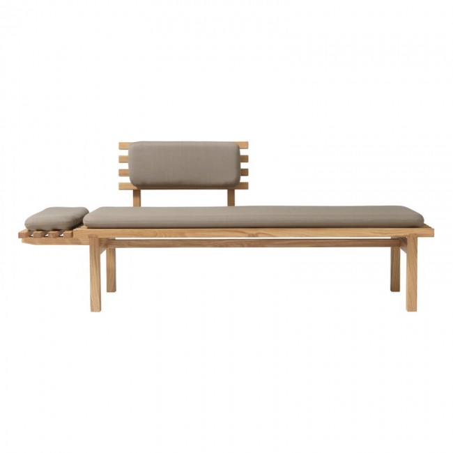 FDB MOEBLER 모블러 H102 Vindeby daybed 래커 oak - 다크 sand FDBH102SB3001100101