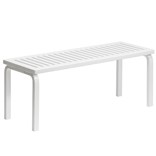 ARTEK 알토 벤치 153A 화이트 Artek Aalto bench 153A  white 03255