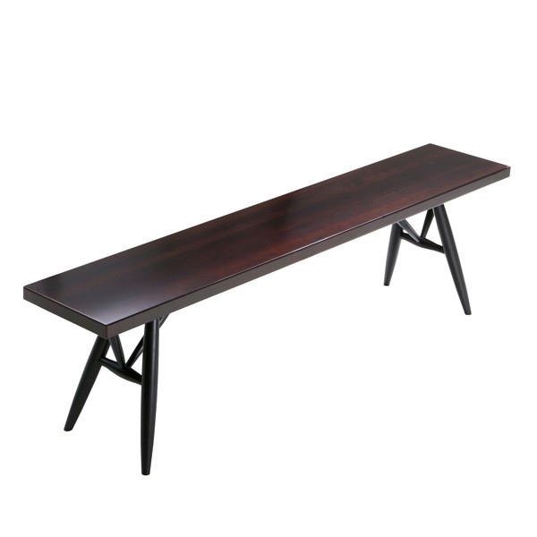 ARTEK 삐르카 벤치 브라운-블랙 Artek Pirkka bench  brown-black 03245