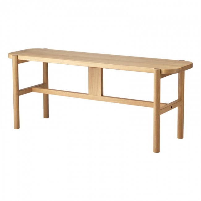 FDB MOEBLER 모블러 J177 Havneholmen bench 래커 oak FDBJ177300110