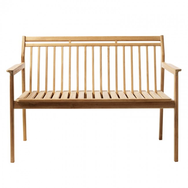 FDB MOEBLER 모블러 M12 Sammen 2-seater bench with backrest FDBM1211109