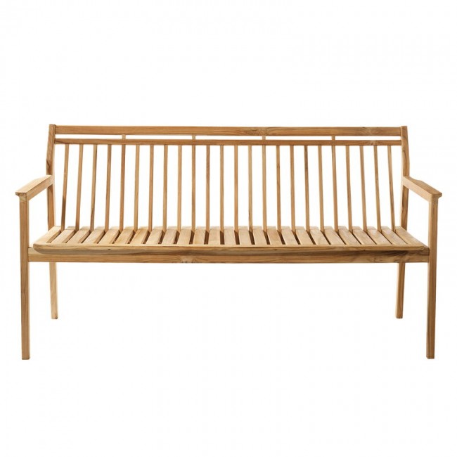 FDB MOEBLER 모블러 M11 Sammen 3-seater bench with backrest FDBM1111109