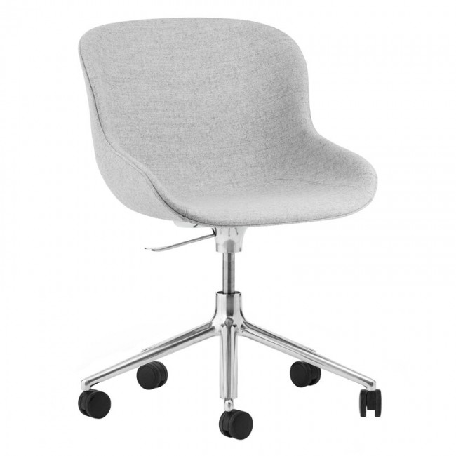 NORMANN COPENHAGEN 노만코펜하겐 Hyg 의자 with 5 wheels swivel aluminium - Synergy 16 NC604023-LDS16
