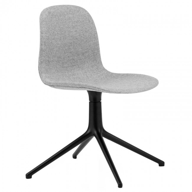 NORMANN COPENHAGEN 노만코펜하겐 Form Swivel 4L 의자 블랙 - Synergy 16 NC1400967-LDS16