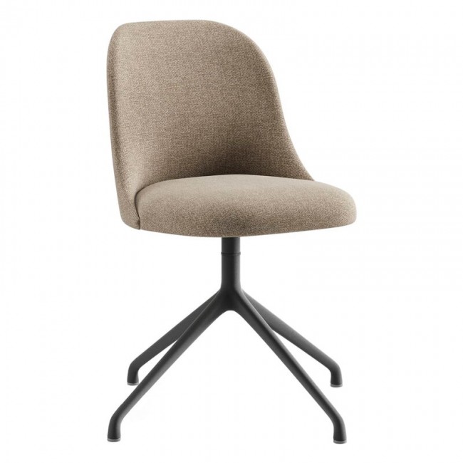 Viccarbe Aleta 의자 pyrami_d swivel base 블랙 - Gaudi 11 VC-ALSIPI-GA11Q