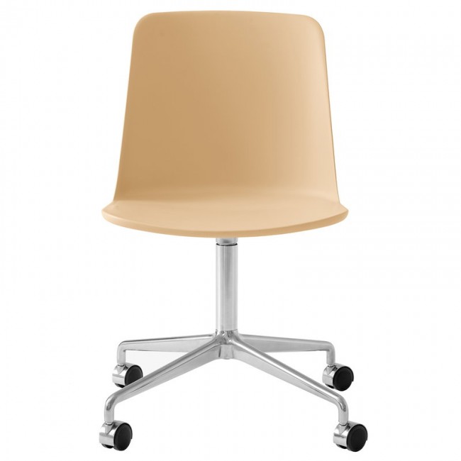 &TRADITION 앤트레디션 Rely HW21 의자 polished aluminium - beige sand TR16219800-13-18-BG