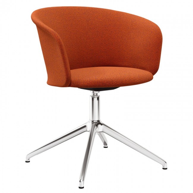 Hem Kendo swivel 의자 canyon - polished aluminium HE20205