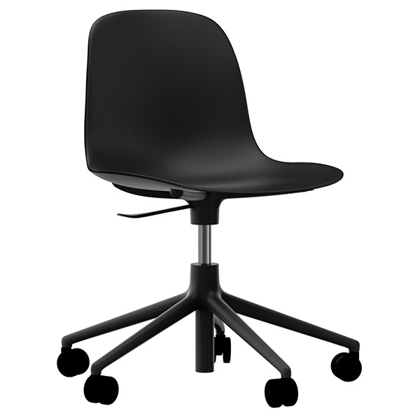NORMANN COPENHAGEN 노만코펜하겐 Form Swivel 5W Gaslift 의자 블랙 NC606052