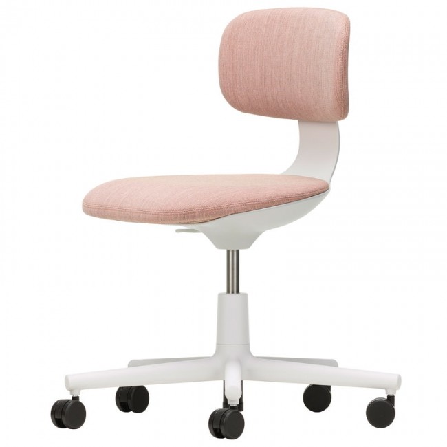 VITRA 루키 task 체어 의자 페일 로즈 melange - 라이트 그레이 Vitra Rookie task chair  pale rose melange - light grey 03109