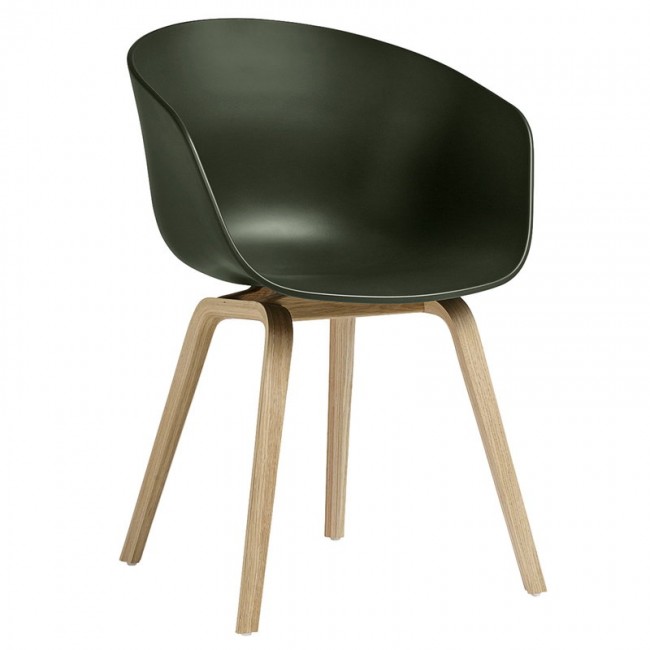 HAY 헤이 About A 의자 AAC22 래커 oak - 그린 HA255800