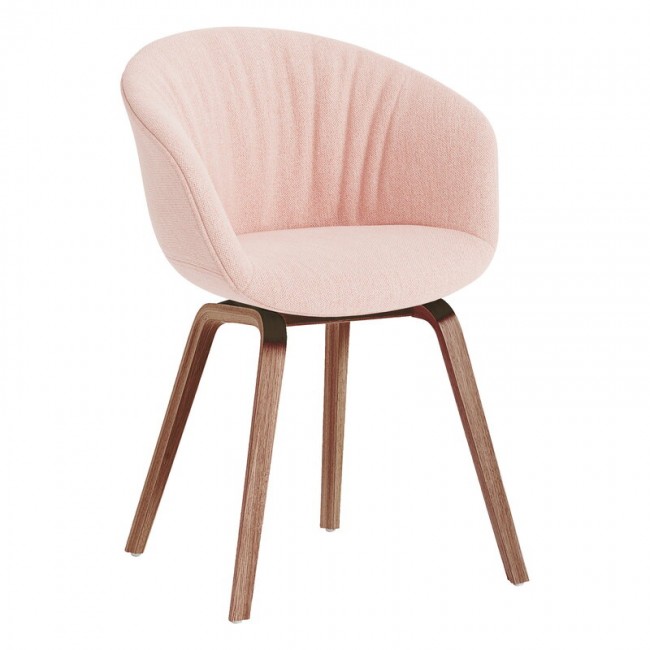 HAY 헤이 About A 의자 AAC23 소프트 래커 walnut - Mode 026 HA943473-678-MODE-026