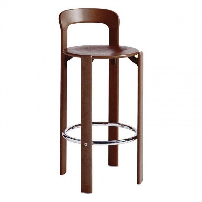 HAY 헤이 Rey bar 의자 75 cm umber brown HA945373-150