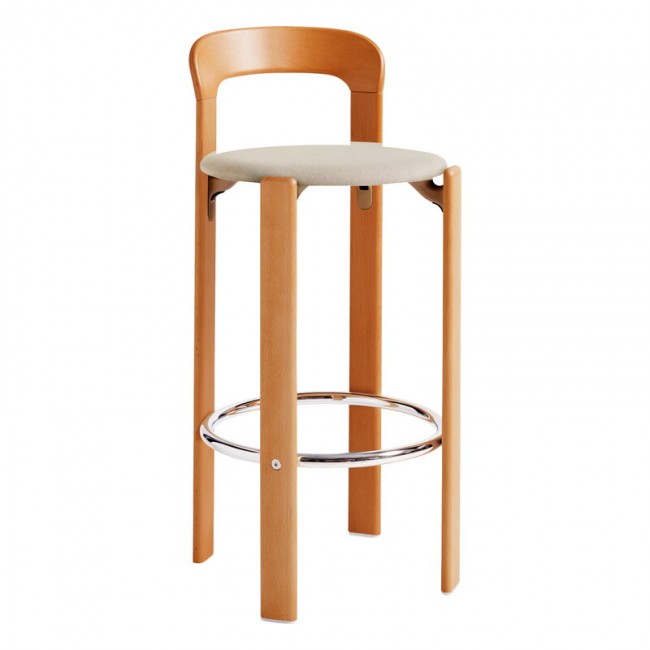 HAY 헤이 Rey bar 의자 75 cm 골든 - beige Steelcut 트리오 213 HA945383