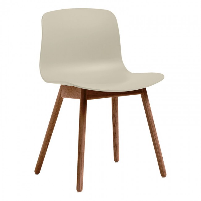 HAY 헤이 About A 의자 AAC12 래커 walnut - pastel 그린 HA943323