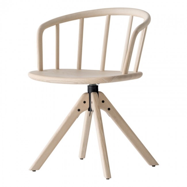 PEDRALI 페드랄리 Nym 2845 swivel 의자 ash PDR2845-FR-FSC
