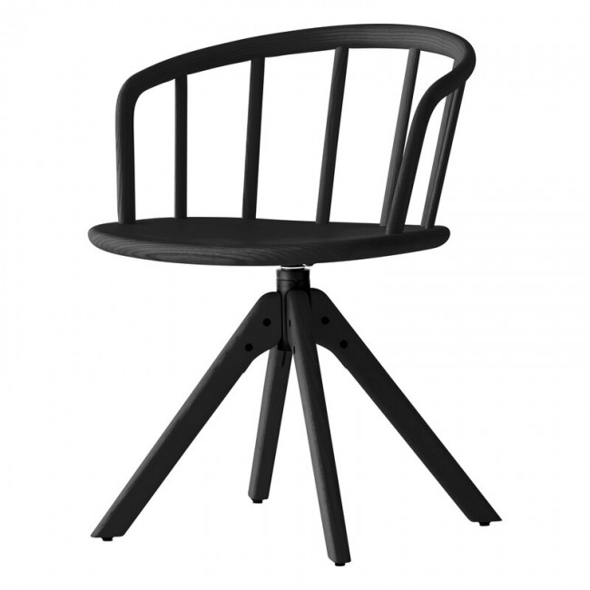 PEDRALI 페드랄리 Nym 2845 swivel 의자 블랙 PDR2845-AN-FSC