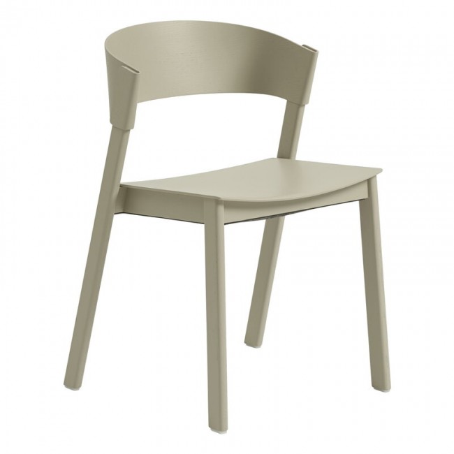 MUUTO 무토 커버 사이드 의자 다크 beige MU33007