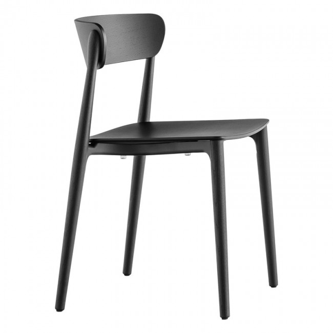 PEDRALI 페드랄리 Nemea 2820 의자 블랙 ash PDR2820-AN-FSC