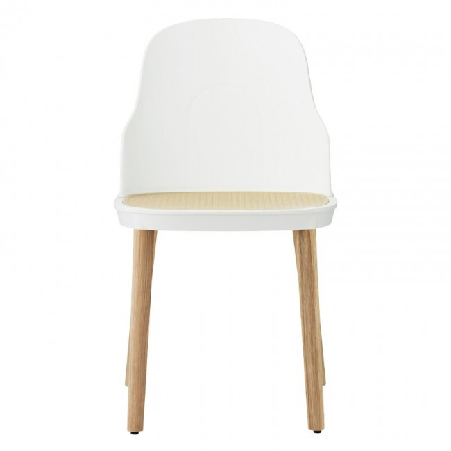 NORMANN COPENHAGEN 노만코펜하겐 Allez 의자 화이트 - moulded wicker oak NC304056