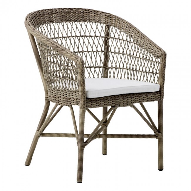 Sika-Design Emma 의자 antique grey - 화이트 SS9197T-9197CY101