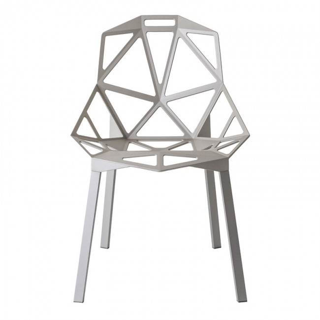 MAGIS 체어 의자_ONE grey painted 알루미늄 Magis Chair_One  grey painted aluminium 02856