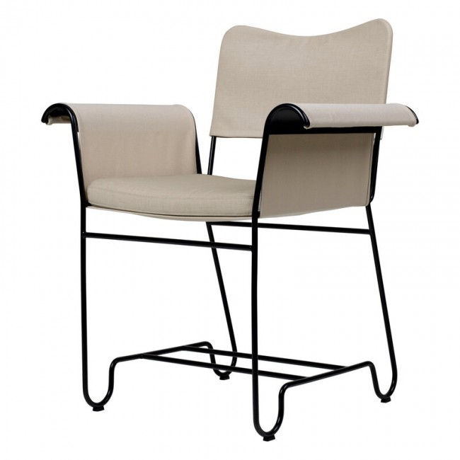 GUBI 구비 Tropique 의자 블랙 - beige GB10101398