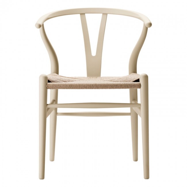 CARL HANSEN & SU00F8N CH24 위시본 체어 의자 소프트 barley - 네츄럴 cor_d Carl Hansen & Su00f8n CH24 Wishbone chair  soft barley - natural cord 02825