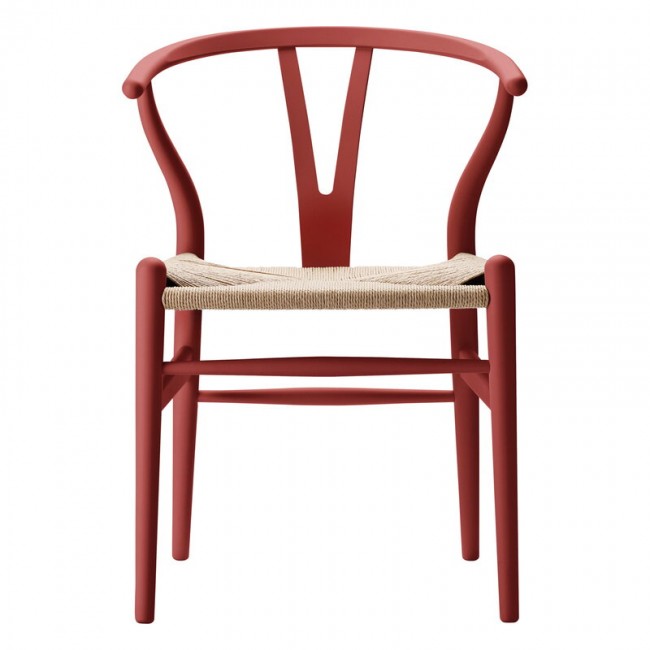 CARL HANSEN & SU00F8N CH24 위시본 체어 의자 소프트 Falu - 네츄럴 cor_d Carl Hansen & Su00f8n CH24 Wishbone chair  soft Falu - natural cord 02823