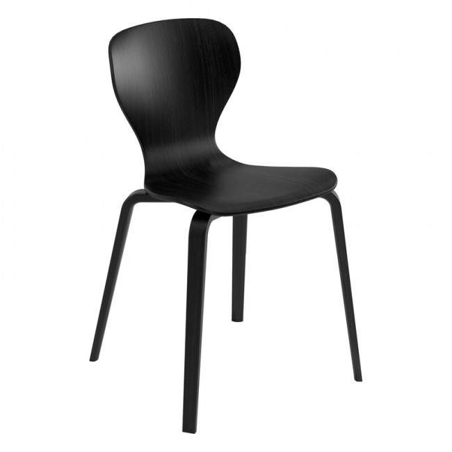 Viccarbe Ears 의자 ash 블랙 VC-EA4PMRO-ASH