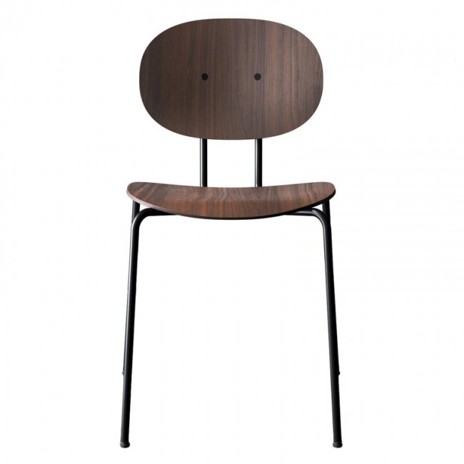 Sibast Piet Hein 의자 블랙 - oiled walnut SBPIETHEIN-CHAIR-BS-OW