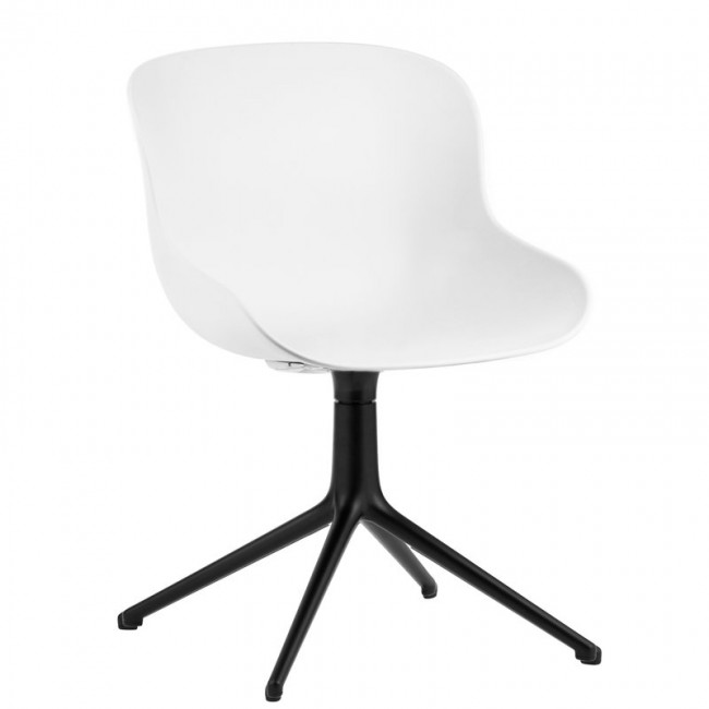 NORMANN COPENHAGEN 노만코펜하겐 Hyg 의자 swivel 블랙 - 화이트 NC603912