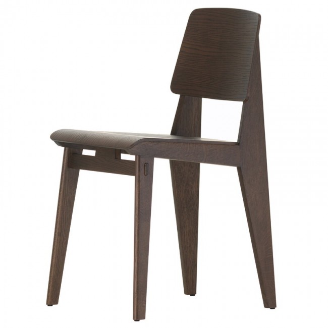 VITRA Chaise Tout Bois 체어 의자 다크-STAINED oak Vitra Chaise Tout Bois chair  dark-stained oak 02687