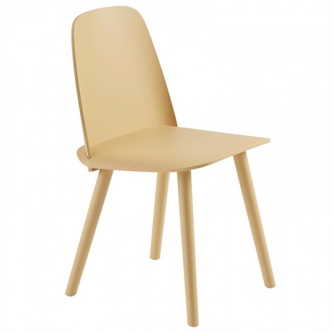 MUUTO 무토 Nerd 의자 sand 엘로우 MU32007