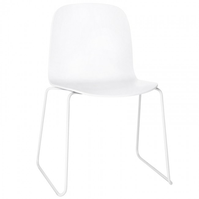 MUUTO 무토 Visu 의자 sled base 화이트 MU32503
