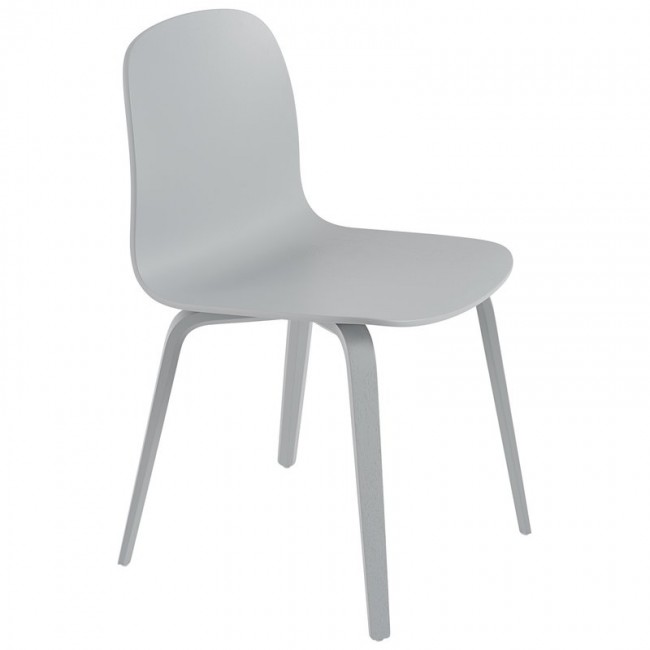 MUUTO 무토 Visu 의자 wood base grey MU32553